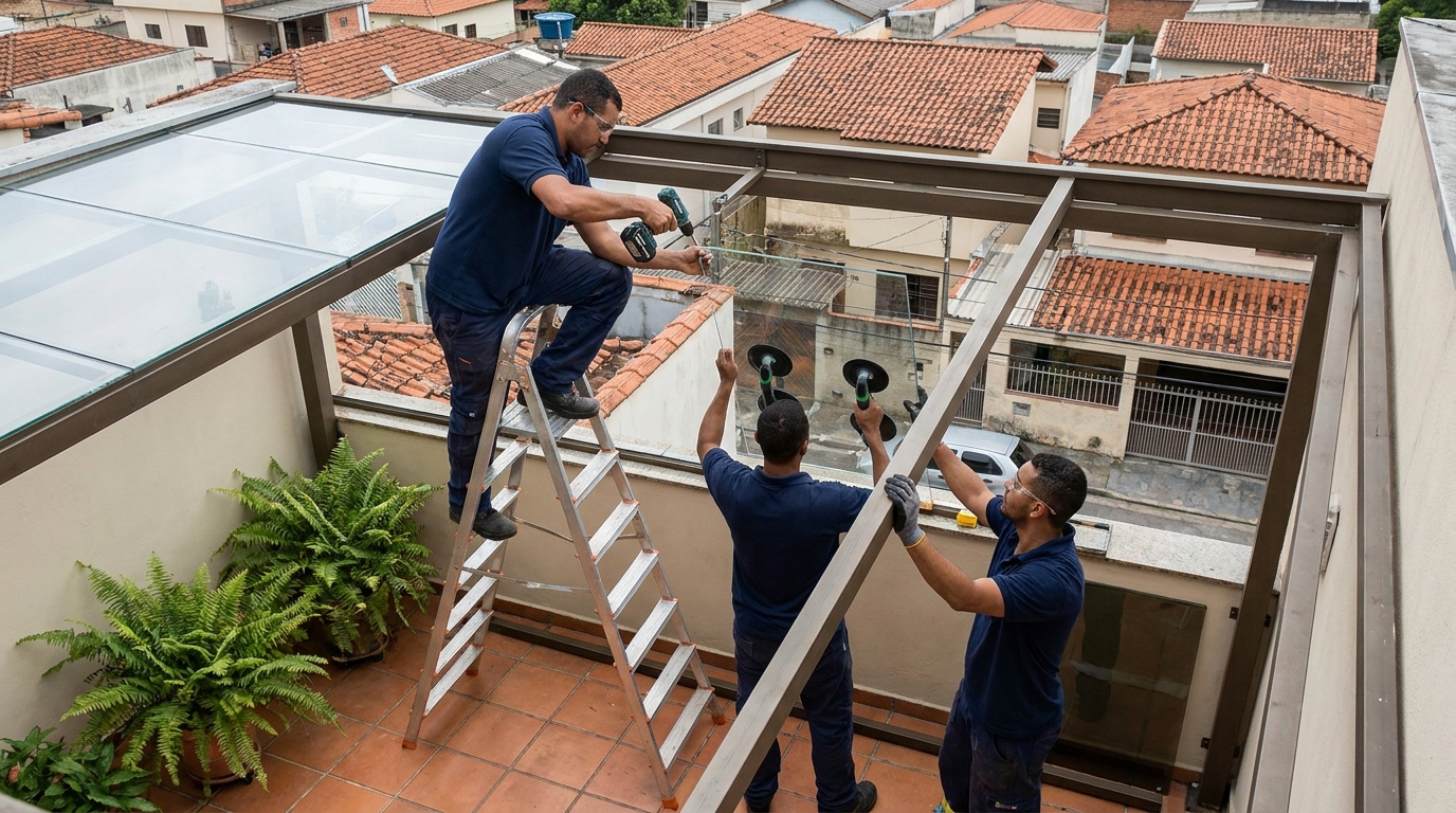 Cobertura de Vidro em Maceió‑AL